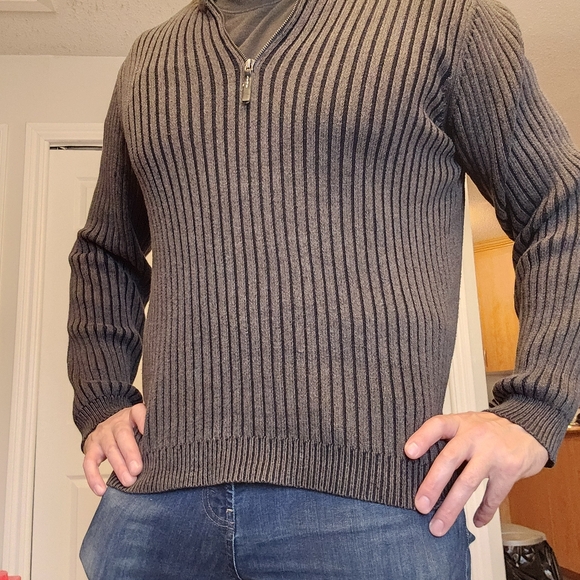 Calvin Klein ribbed half-zip sweater - Picture 4 of 4